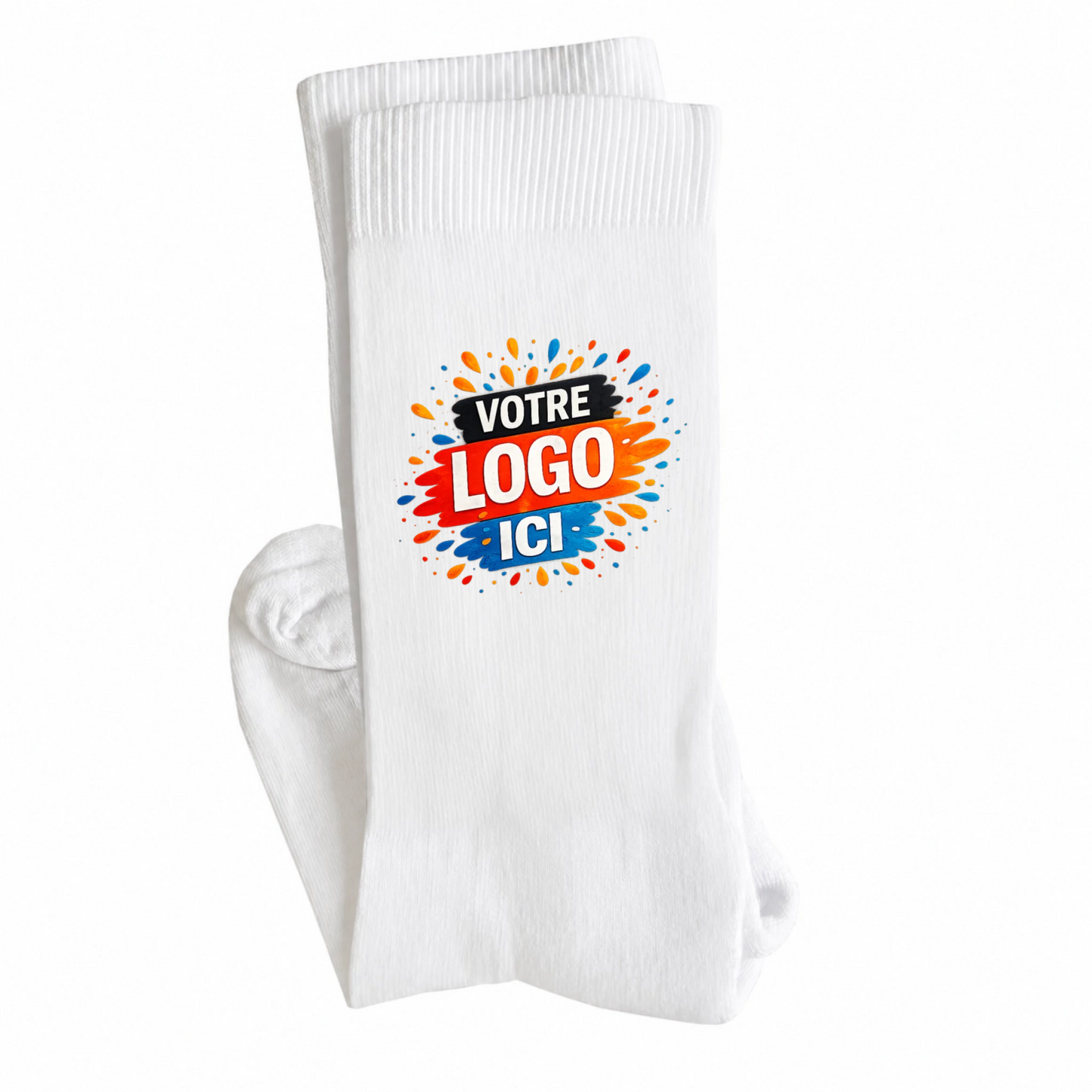 Chaussettes personnalisées avec votre logo