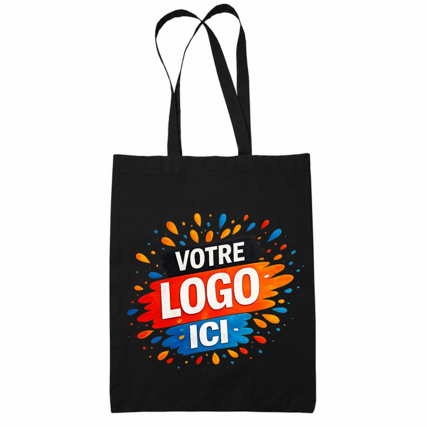 Tote bag personnalisé avec votre logo - noir