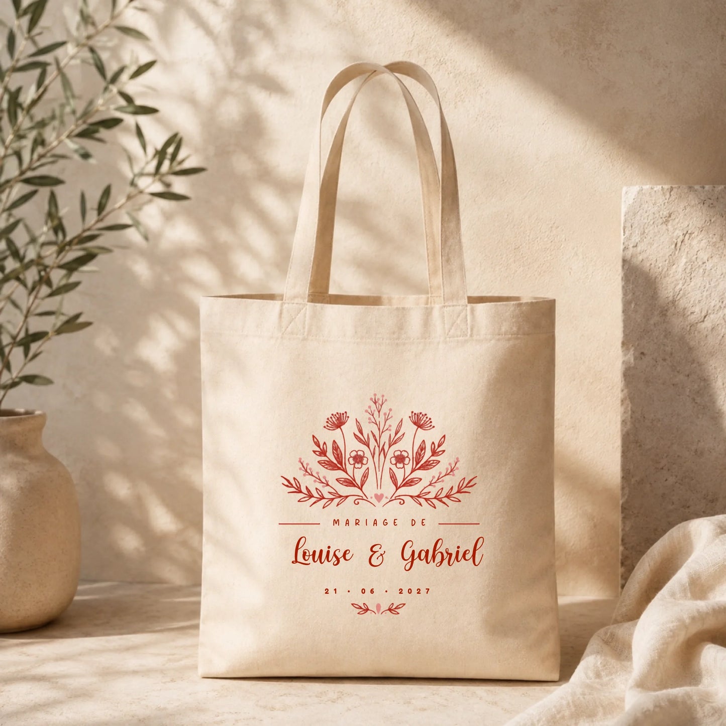 Tote bag Beige