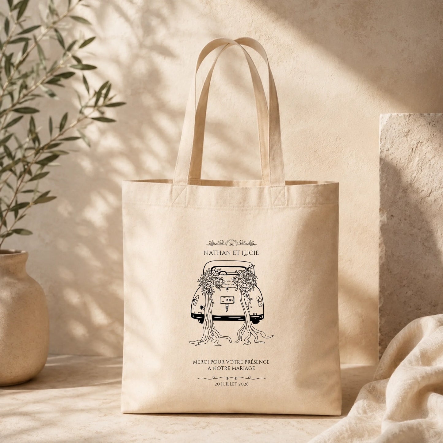Tote bag Beige