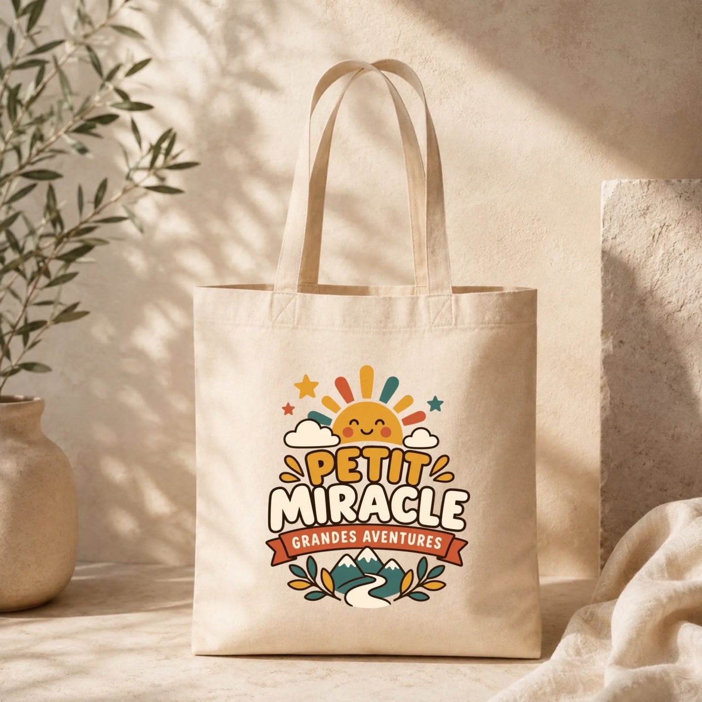 Tote bag Beige