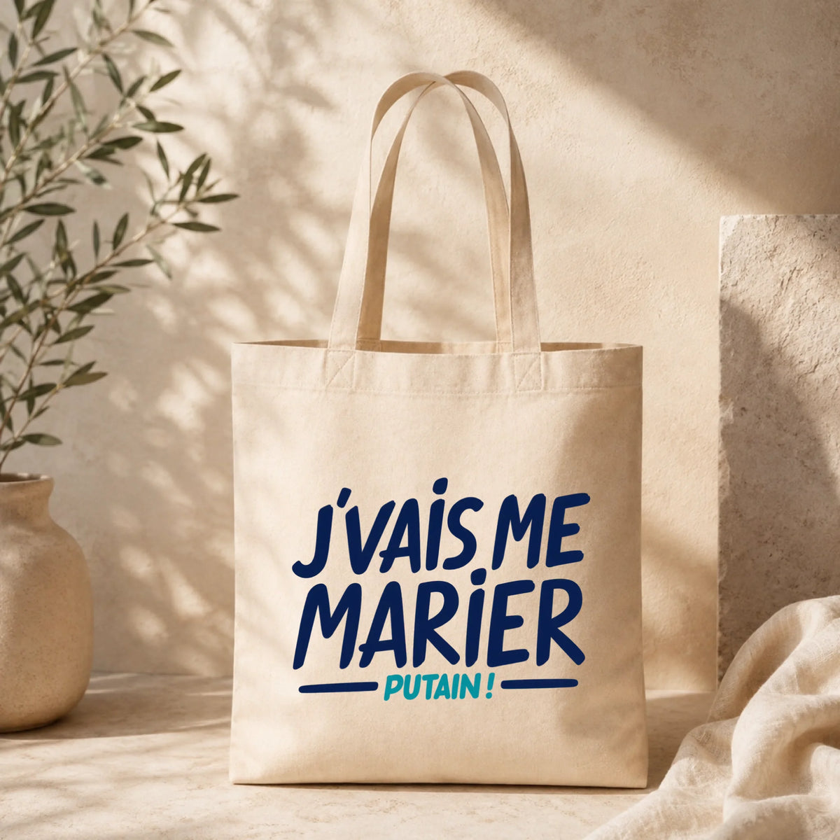 Tote bag Beige