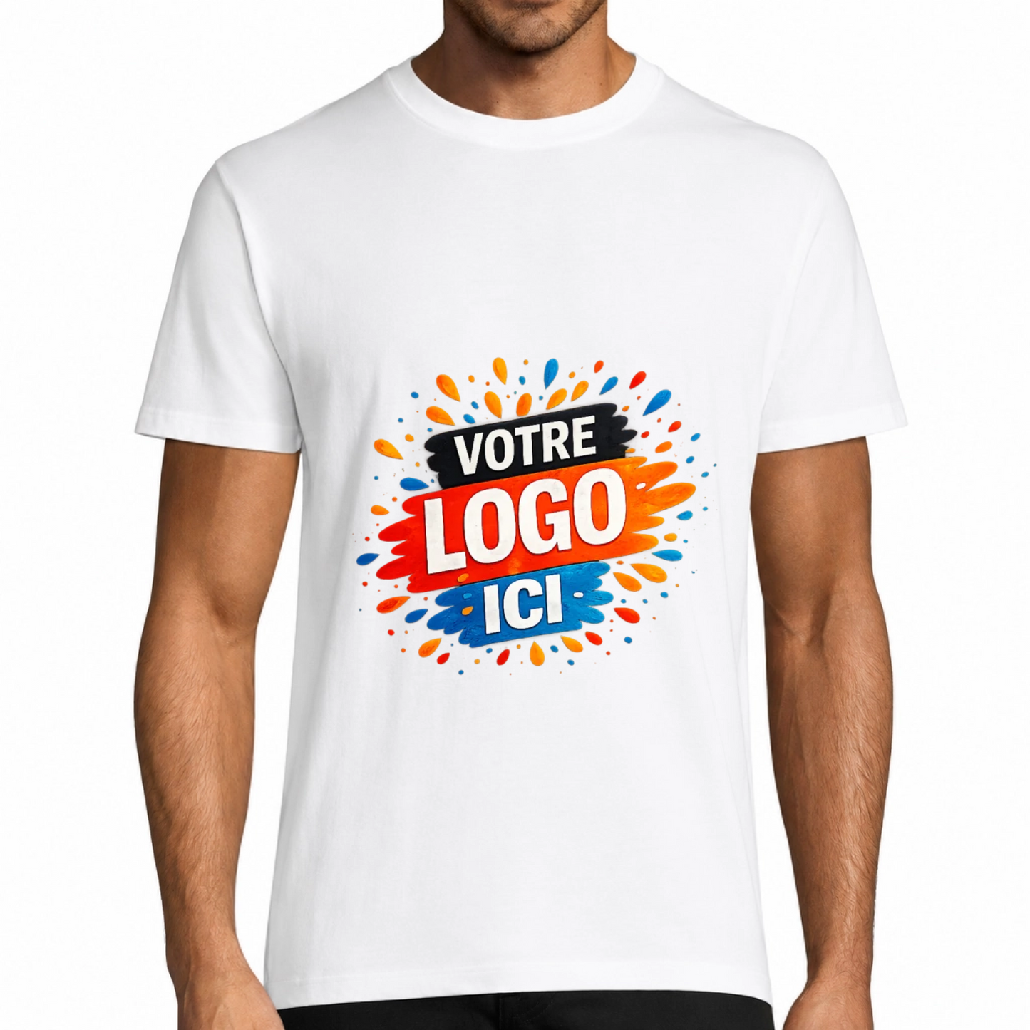 T-shirt homme personnalisé avec votre logo