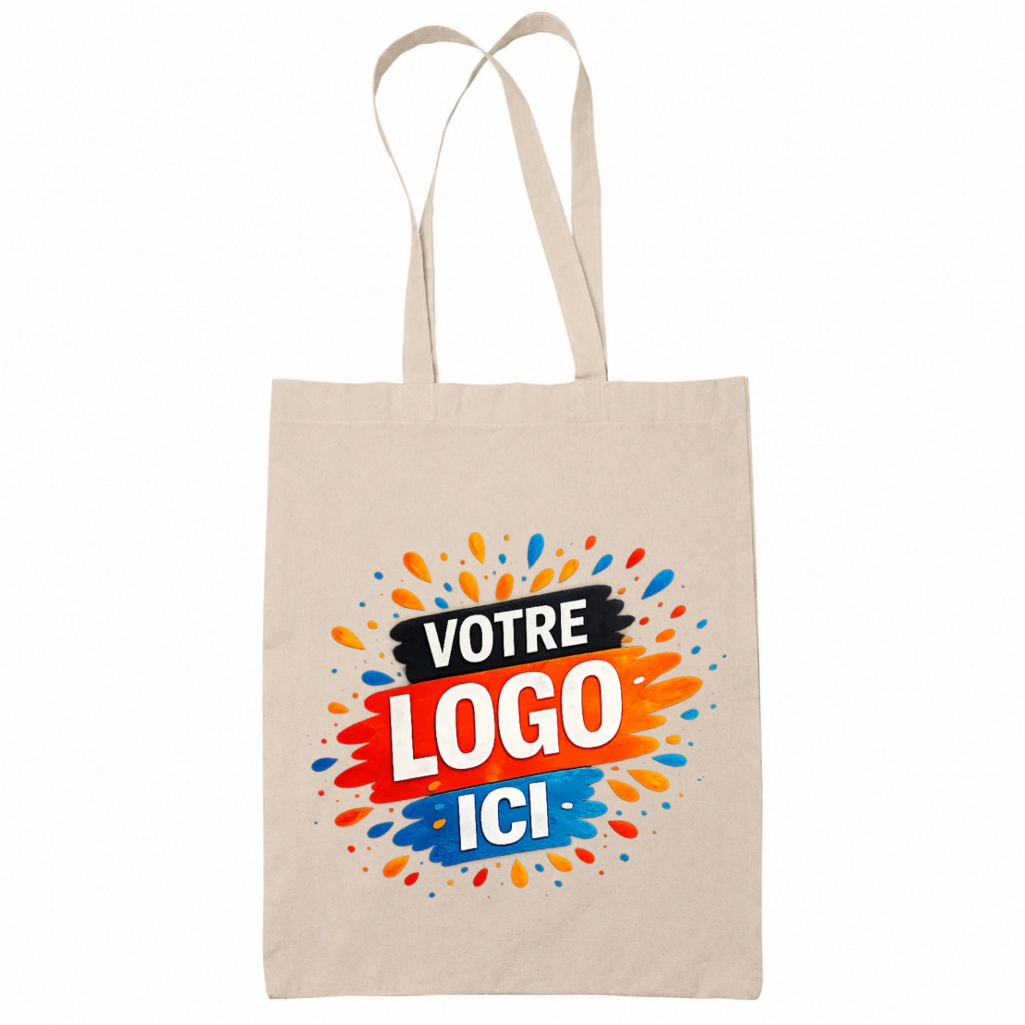 Tote bag personnalisé avec votre logo - Beige
