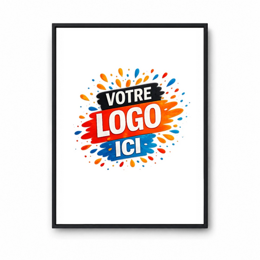 Affiche personnalisée avec votre visuel