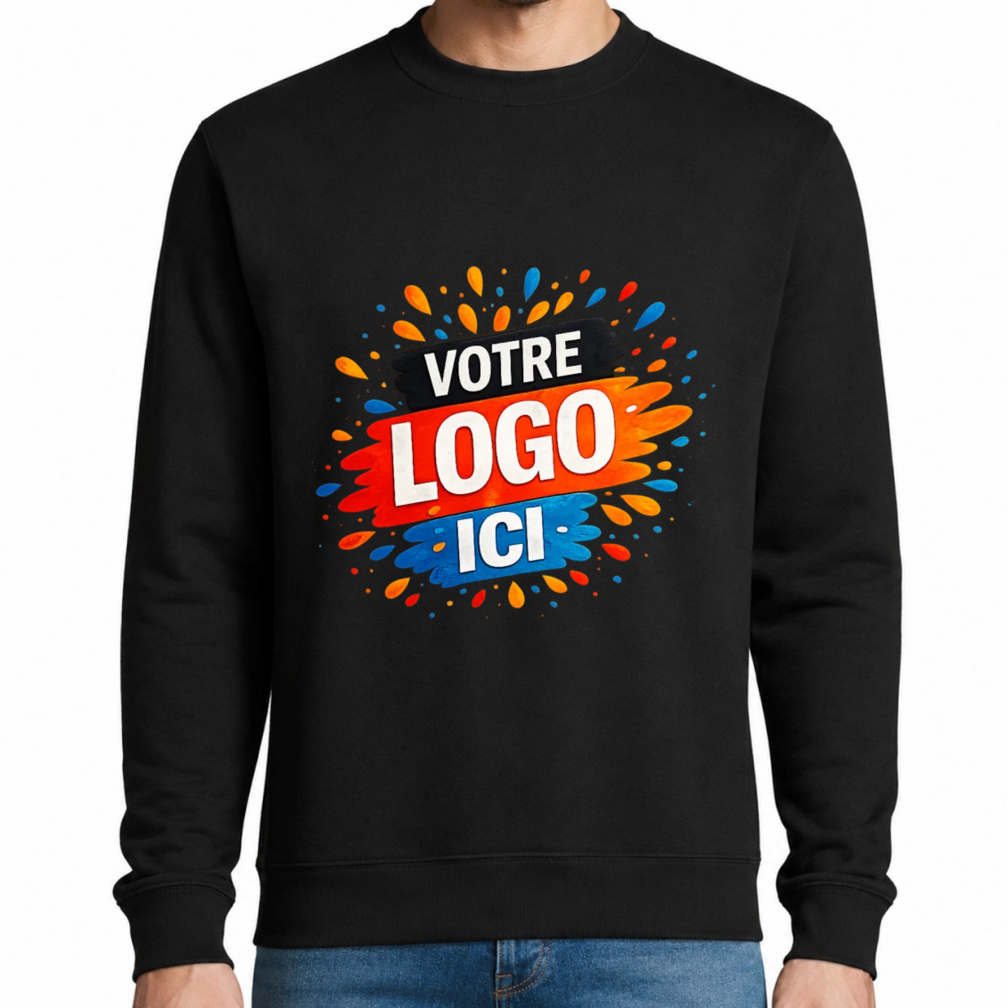 Sweat homme personnalisé avec logo
