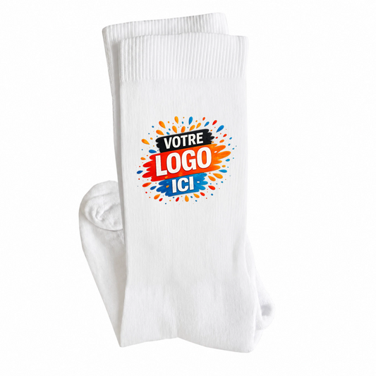 Chaussettes personnalisées avec votre logo