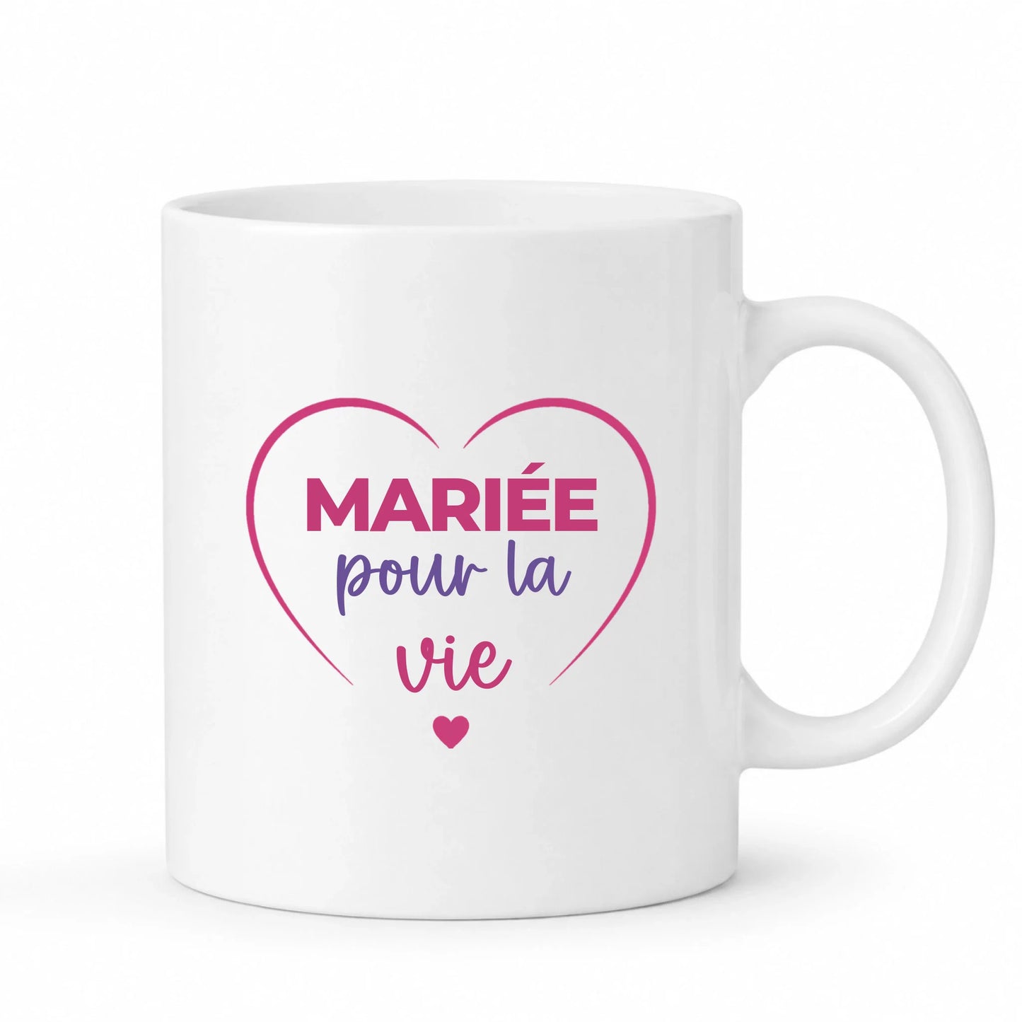 Mug classique Mariée pour la vie EVJF Vulpa