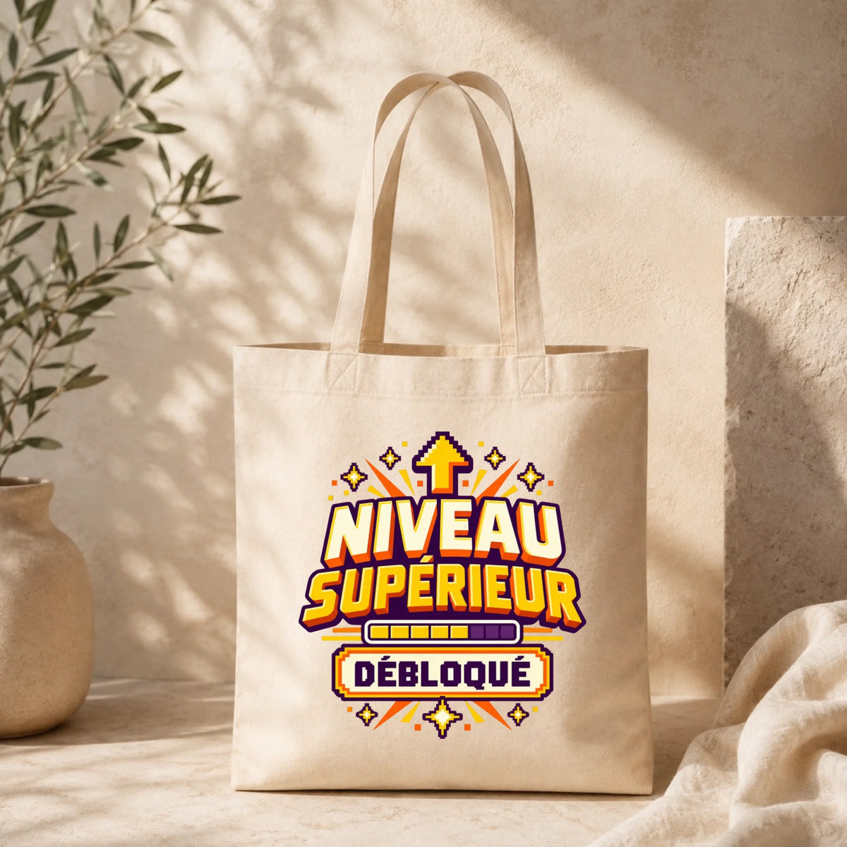 Tote bag Beige