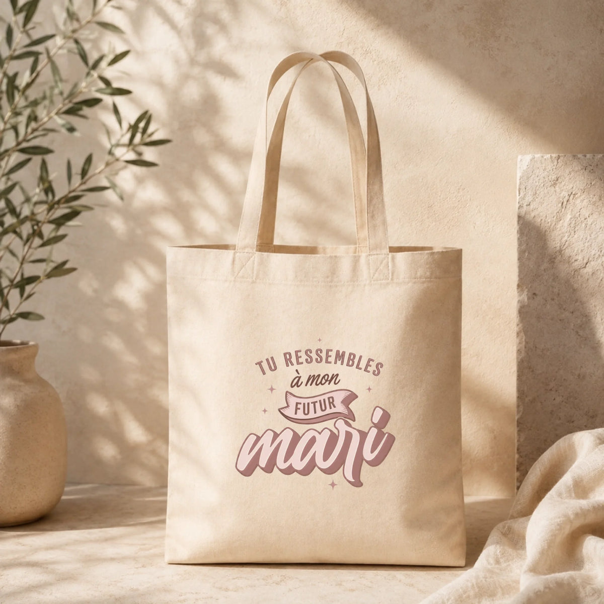Tote bag Beige
