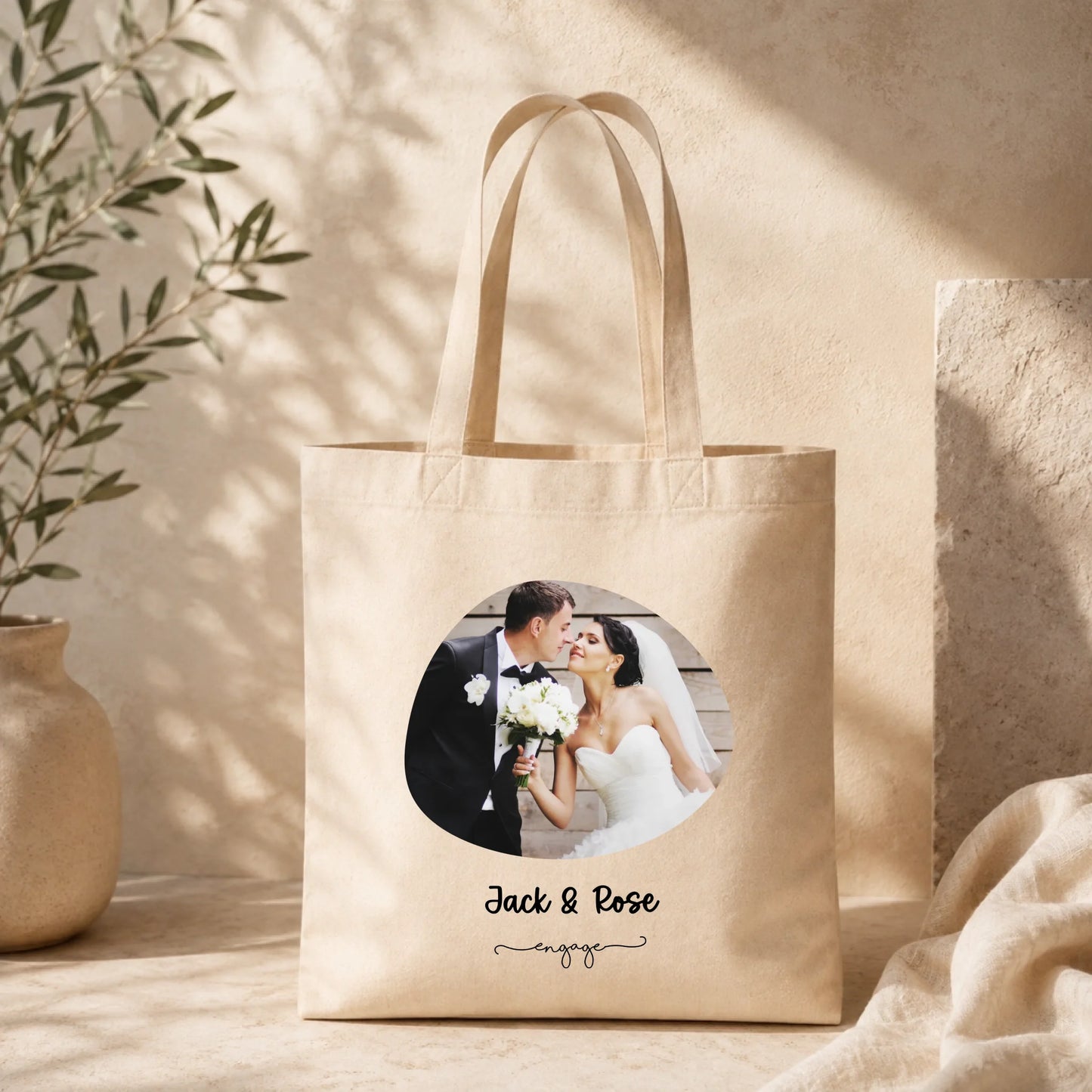 Tote bag Beige
