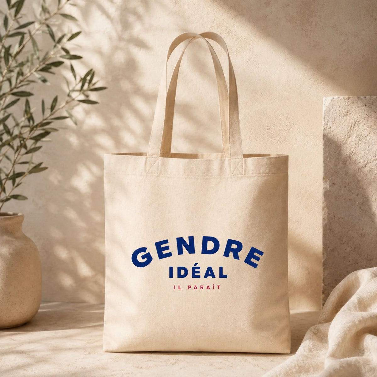Tote bag Beige
