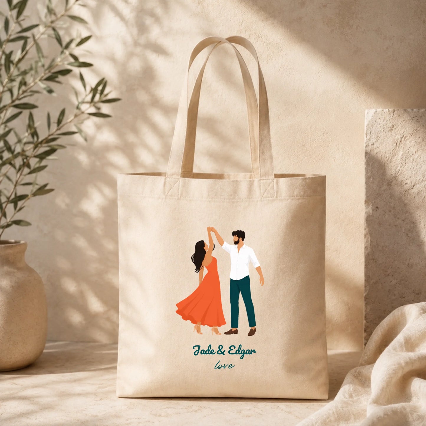 Tote bag Beige