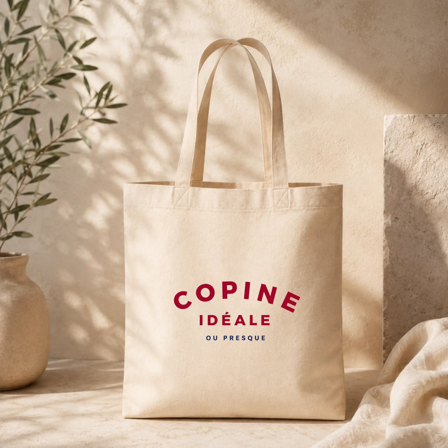 Tote bag Beige