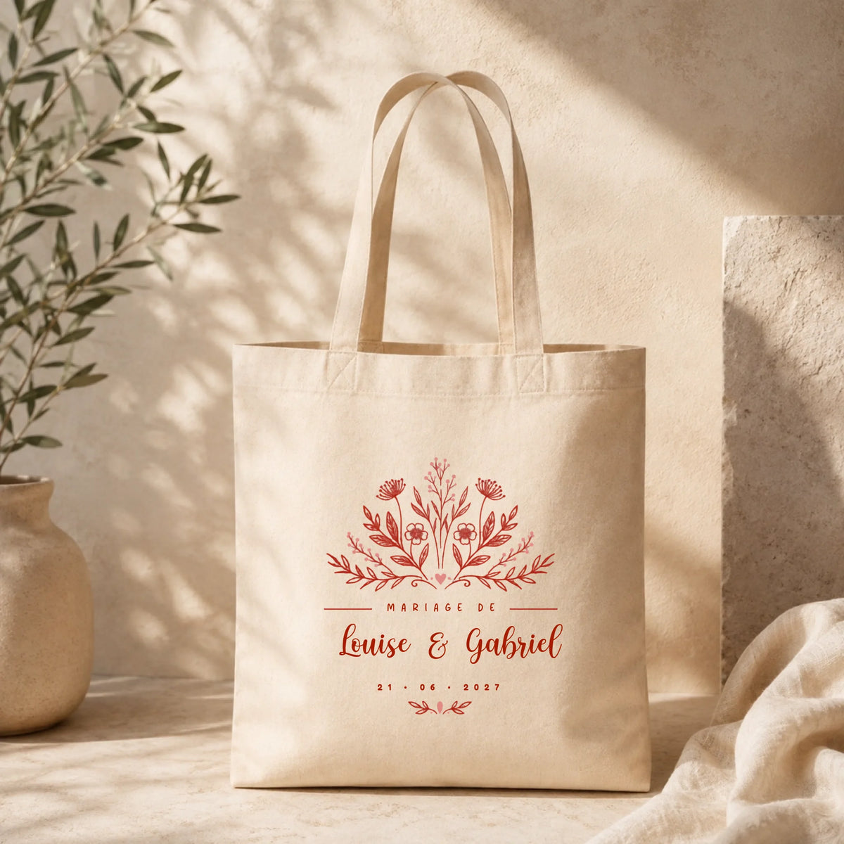 Tote bag Beige