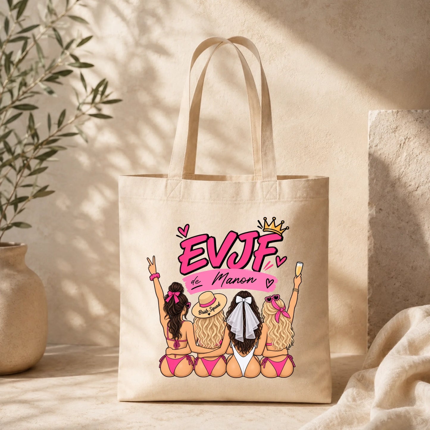 Tote bag Beige