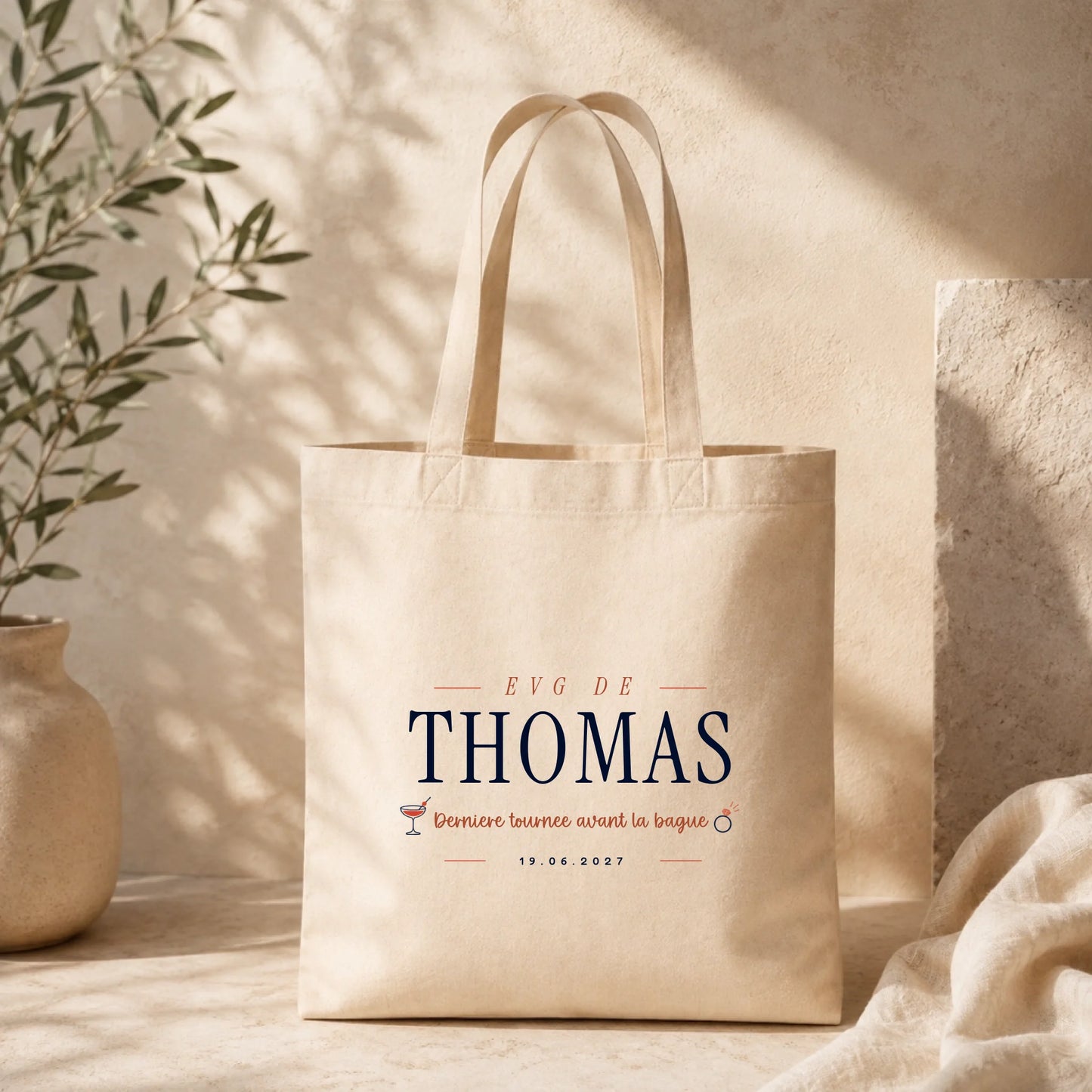 Tote bag Beige