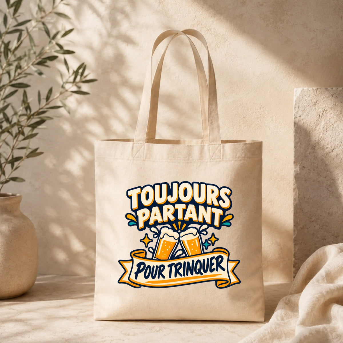 Tote bag Beige