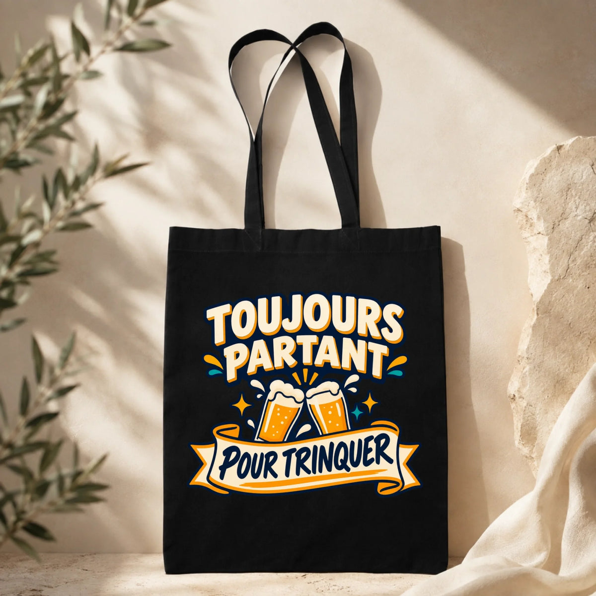 Tote bag noir 