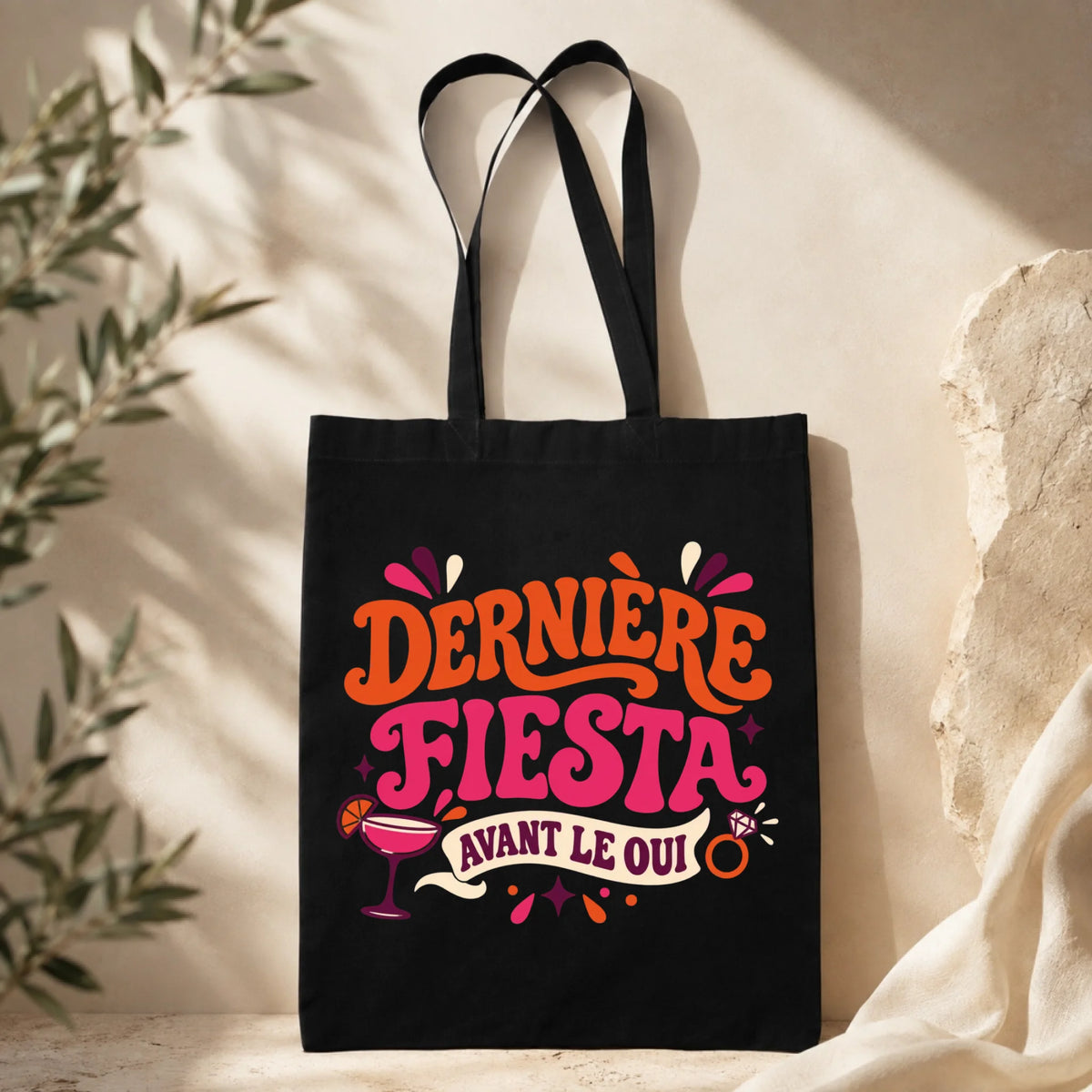 Tote bag noir 