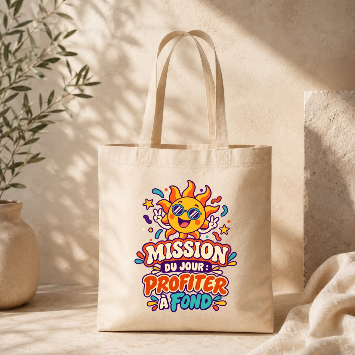 Tote bag Beige
