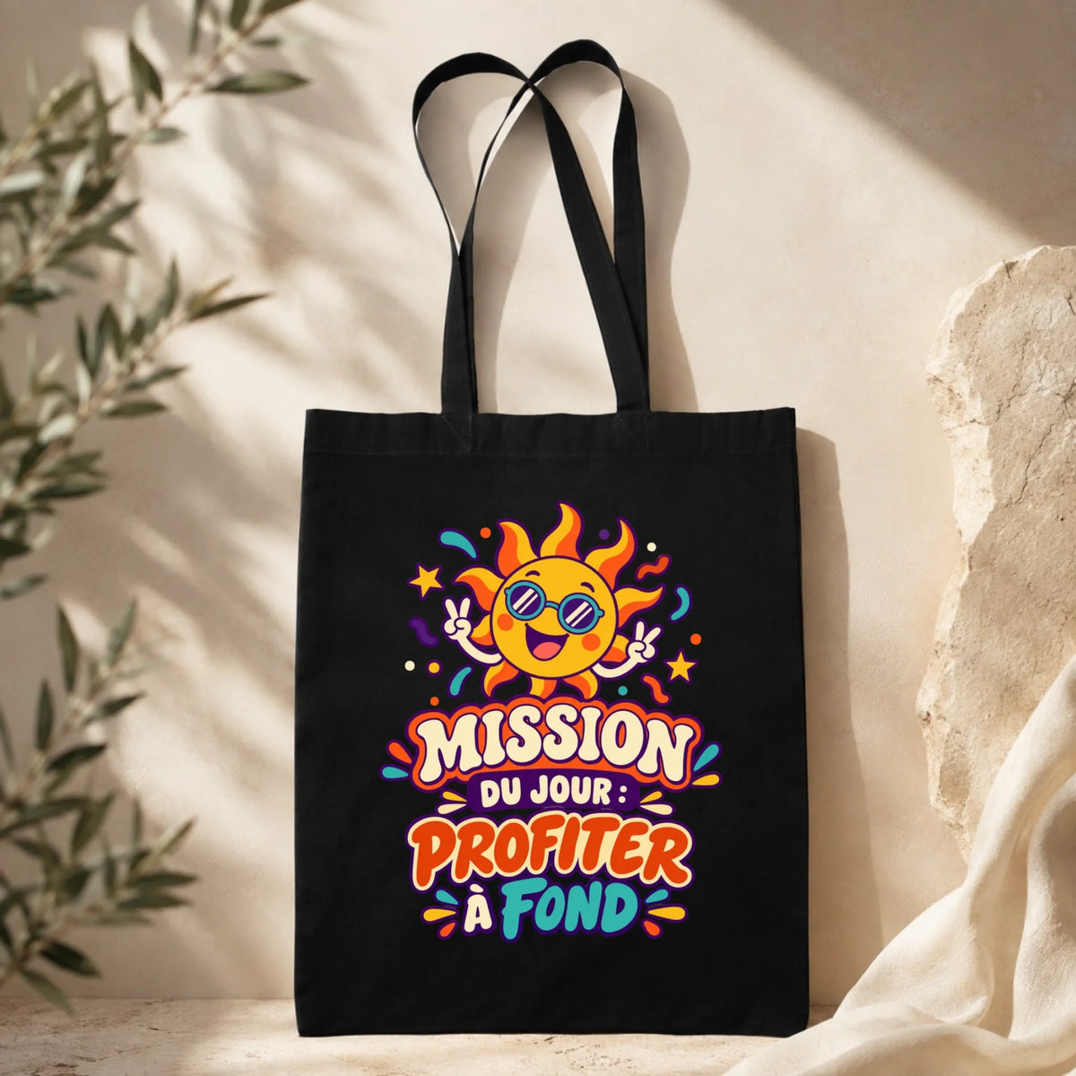 Tote bag noir 