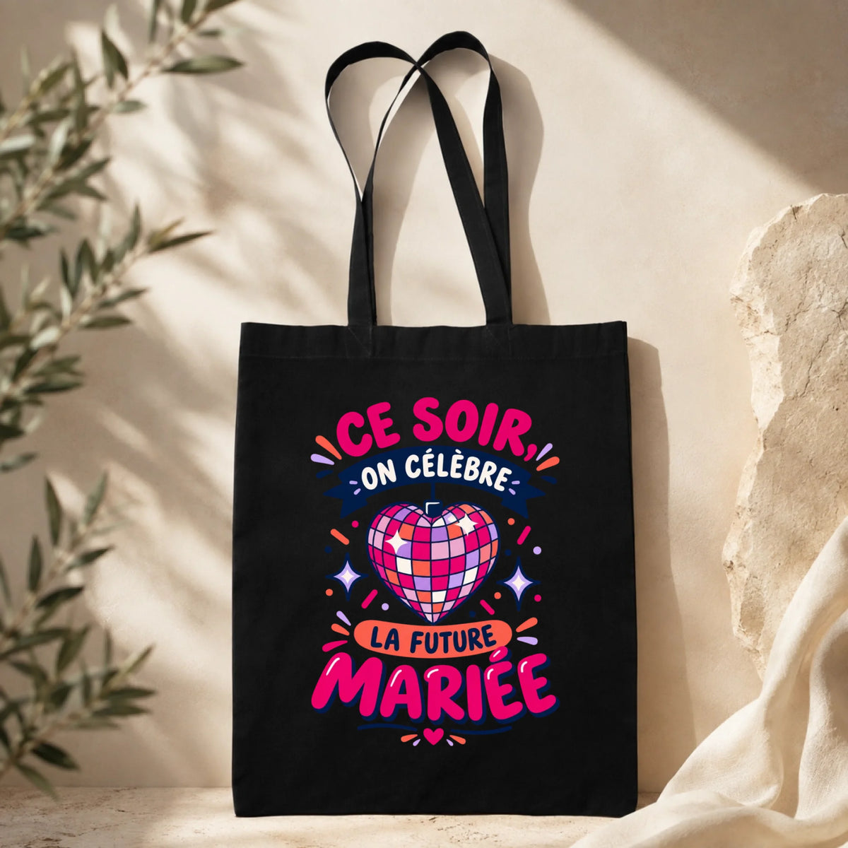 Tote bag noir 