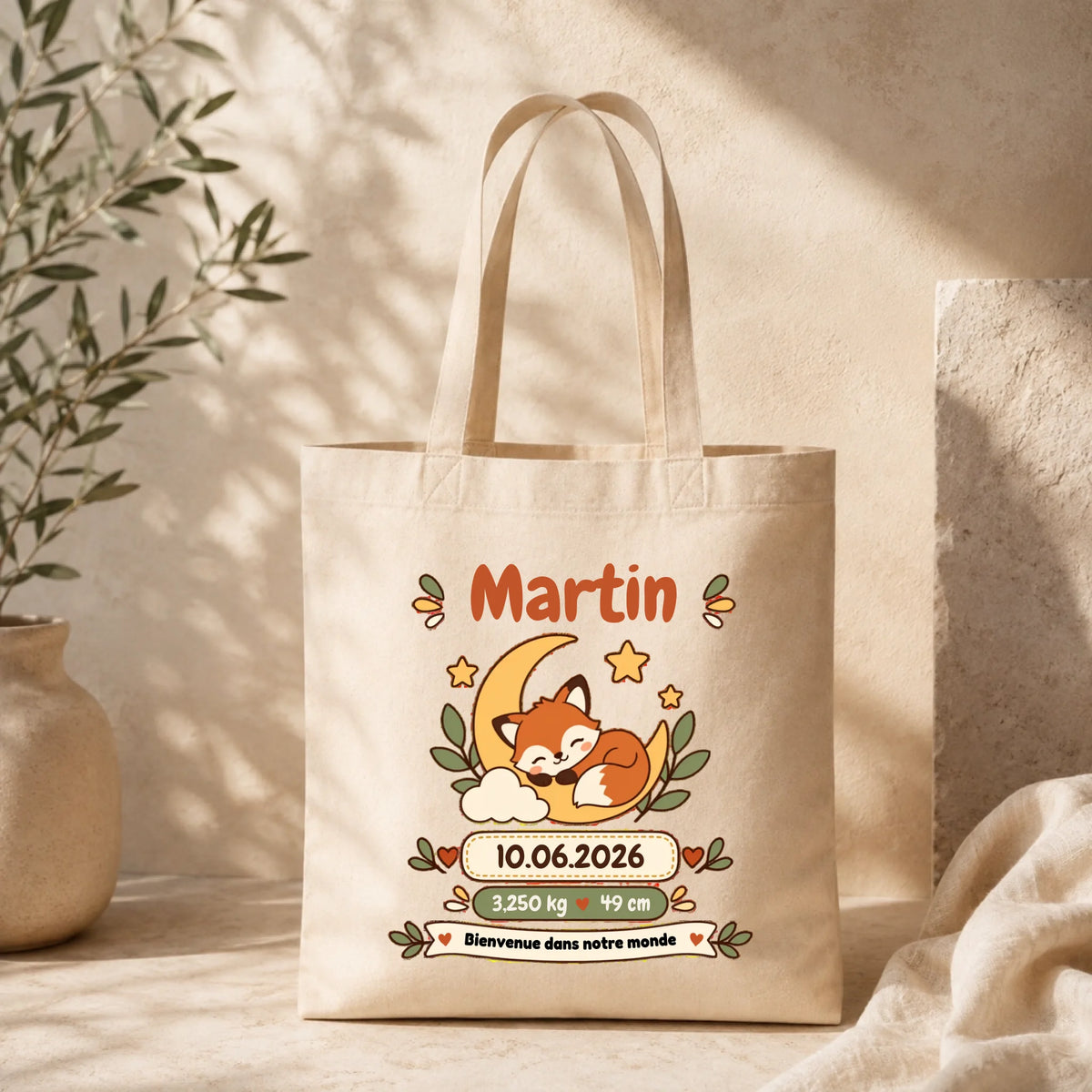 Tote bag Beige