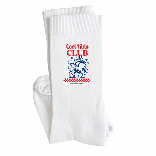 Chaussettes personnalisées Cool Kids Club | Vulpa