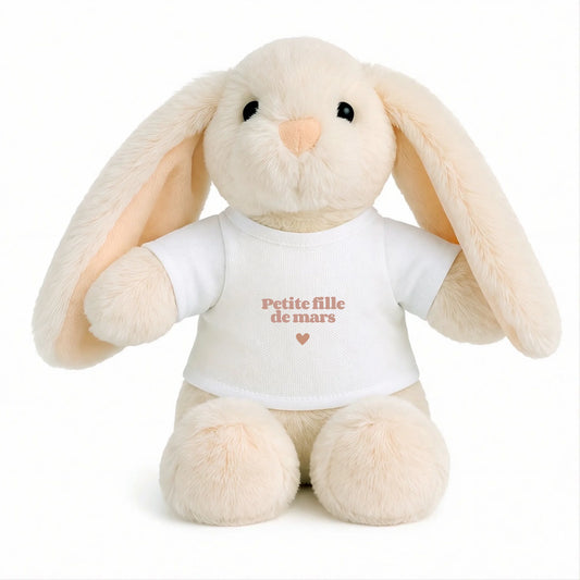 Peluche naissance Petite Fille de Mars, modèle Lapin | Vulpa