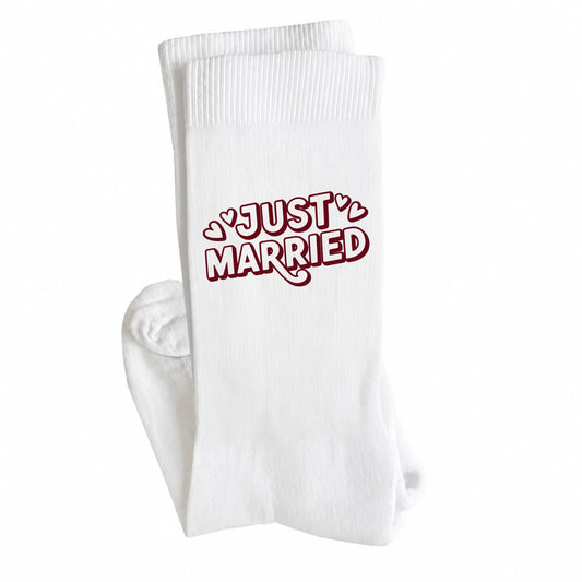 Chaussettes mariage Just Married | Vulpa