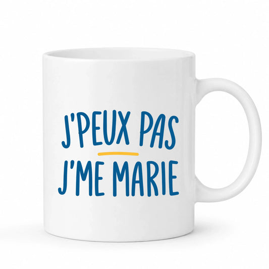 Mug EVJF J'peux Pas J'me Marie | Vulpa
