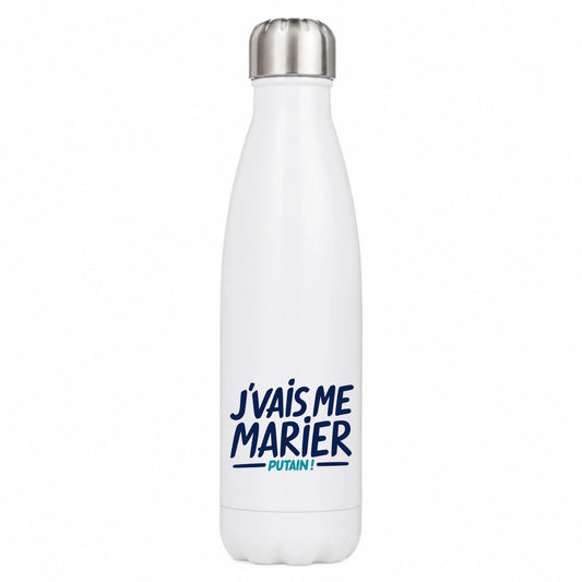 Gourde EVJF J'vais Me Marier Putain | Vulpa