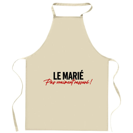 Tablier de cuisine EVG Le Marié, Pas Vraiment Rassuré | Vulpa
