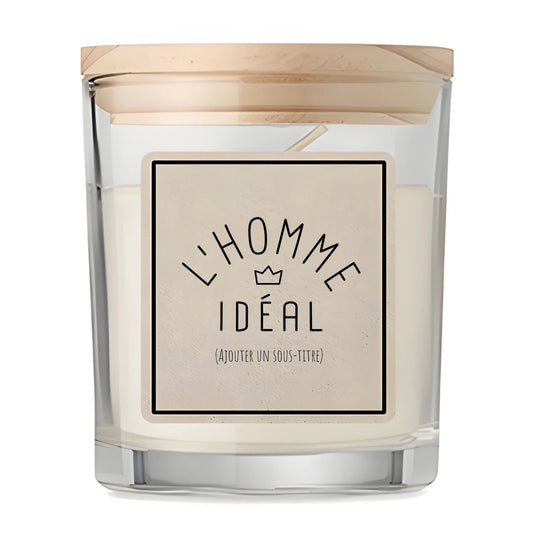 Bougie L'Homme Idéal | Vulpa